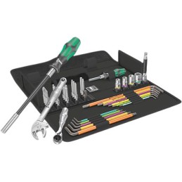 1 pcs - Wera 35 Piece Kraftform Kompakt F 1 screwdriving tool set for window installation Tool Kit with Box