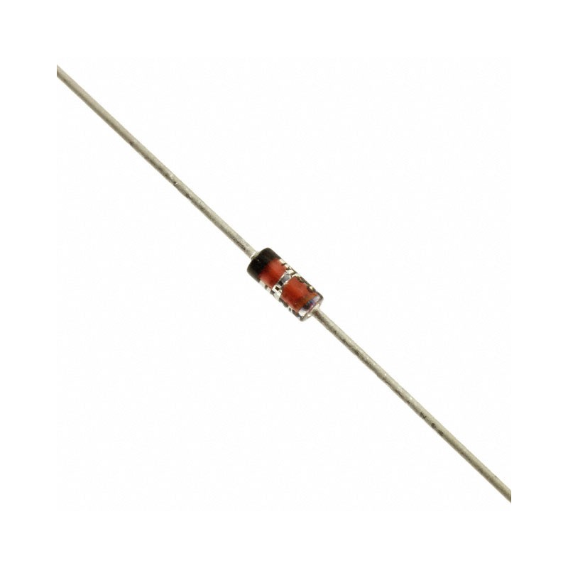 1 pcs : 1N4623-1E3TR - DIODE ZENER 4.3V 250MW DO35