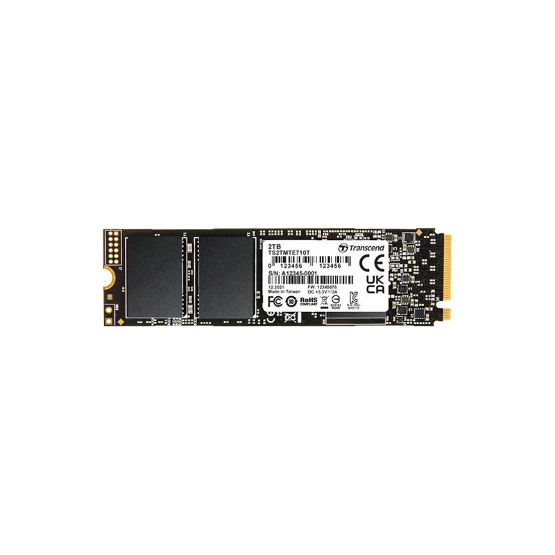 1 pcs - Transcend MTE710T M.2 1 TB Internal SSD Drive