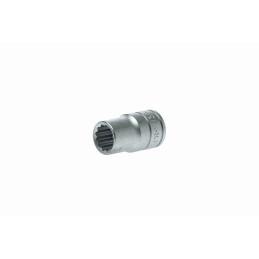 1 pcs - Teng Tools 1/2 in Drive 13mm Standard Socket, 12 point, 38 mm Overall Length