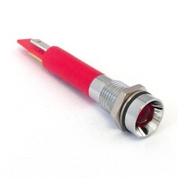 1 pcs - CML Innovative Technologies Panel Mount Indicator, 8mm Mounting Hole Size, Solder Tab Termination, IP67