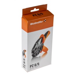 1 pcs - Weidmuller PZ6/5 PZ 6/5 Hand Ratcheting Crimp Tool for Wire Ferrules