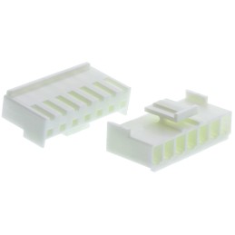 125 pcs - JST, VH Female Connector Housing, 3.96mm Pitch, 7 Way, 1 Row Side Entry, Top Entry