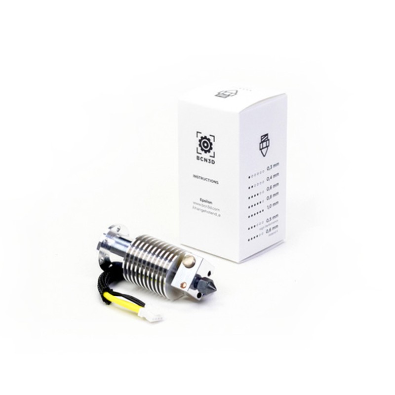 1 pcs - BCN3D Hotend for use with BCN3D Epsilon 3D-Printer 0.6mm