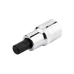 1 pcs - RS PRO 1/2 in Drive Bit Socket, Hex Bit, 6mm, 55 mm Overall Length