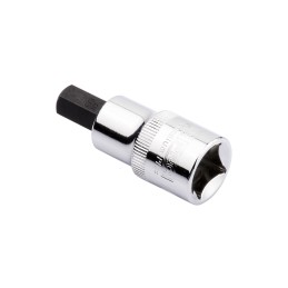 1 pcs - RS PRO 1/2 in Drive Bit Socket, Hex Bit, 6mm, 55 mm Overall Length