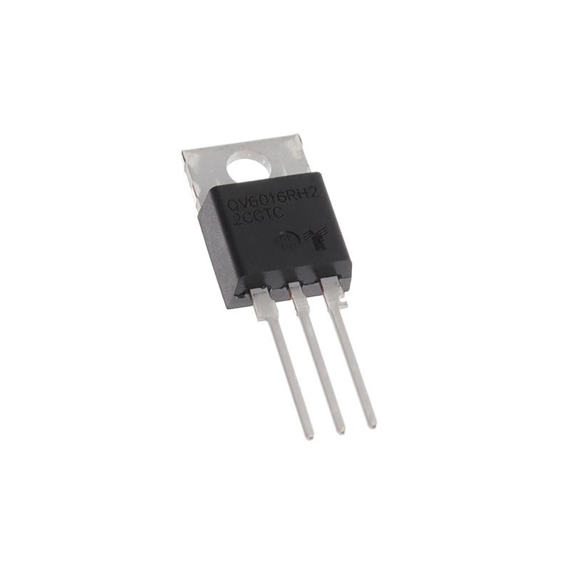 1 pcs : QV6016RH2TP - TRIAC ALTERNSTR 600V 16A TO220AB