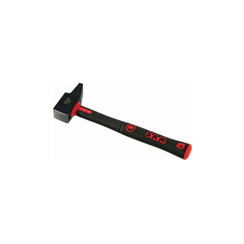 1 pcs - SAM Carbon Steel Riveting Hammer with Fibreglass Handle, 665g