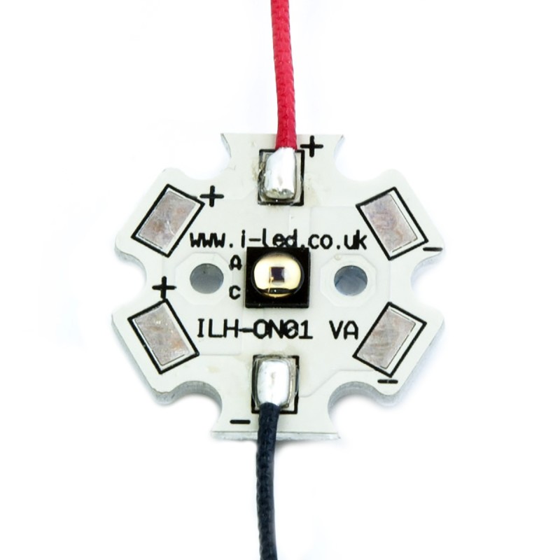 1 pcs - ILH-IW01-85ML-SC201-WIR200. ILS, OSLON Black PowerStar 850nm IR LED Module, PCB SMD package