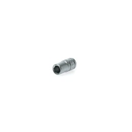 1 pcs - Teng Tools 1/4 in Drive 7mm Standard Socket, 6 point, 25 mm Overall Length