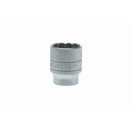 1 pcs - Teng Tools 1/2 in Drive 26mm Standard Socket, 12 point, 40 mm Overall Length