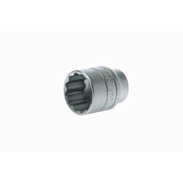 1 pcs - Teng Tools 1/2 in Drive 26mm Standard Socket, 12 point, 40 mm Overall Length