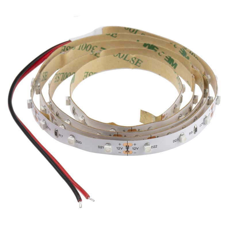 1 pcs - RS PRO 12V Green LED Strip Light, 1m Length