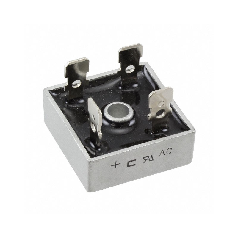 1 pcs : KBPC2510-G - BRIDGE RECT 1PHASE 1KV 25A KBPC