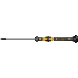 1 pcs - Wera Pozidriv Precision Screwdriver, PZ1 Tip, 80 mm Blade, 177 mm Overall