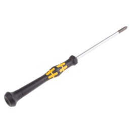 1 pcs - Wera Pozidriv Precision Screwdriver, PZ1 Tip, 80 mm Blade, 177 mm Overall