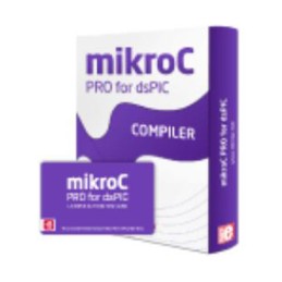 1 pcs - MikroElektronika mikroC PRO for dsPIC C Compiler Software