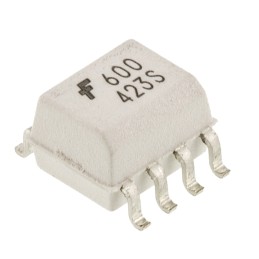1 pcs - onsemi, HCPL0600 DC Input Logic Gate Output Optocoupler, Surface Mount, 8-Pin SOIC