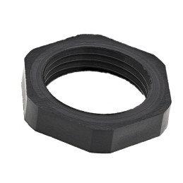 25 pcs - CMP Black Nylon Cable Gland Locknut, PG11 Thread