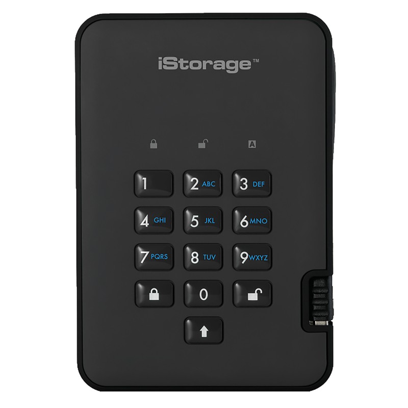 1 pcs - iStorage diskAshur2 500 GB External Hard Drive