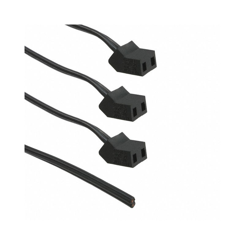 1 pcs : C45-3DC-24 - FAN CORD 45DEG 3POS 24'