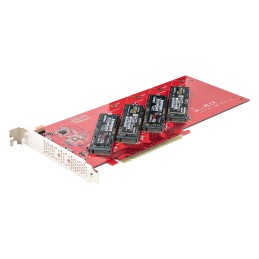 1 pcs - StarTech.com 4 port M2 M-key M.2 Adapter Card