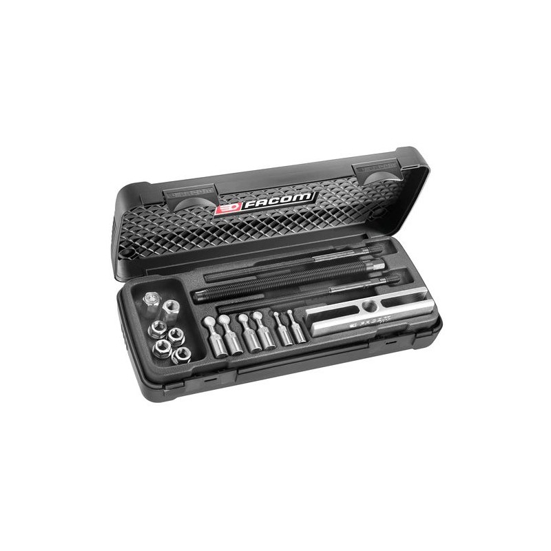 1 pcs - Facom Bearing Puller, 40 - 110 mm Capacity, 16-Piece
