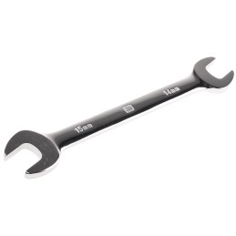 1 pcs - RS PRO Double Ended Open Spanner, 14mm, Metric, Double Ended, 185 mm Overall