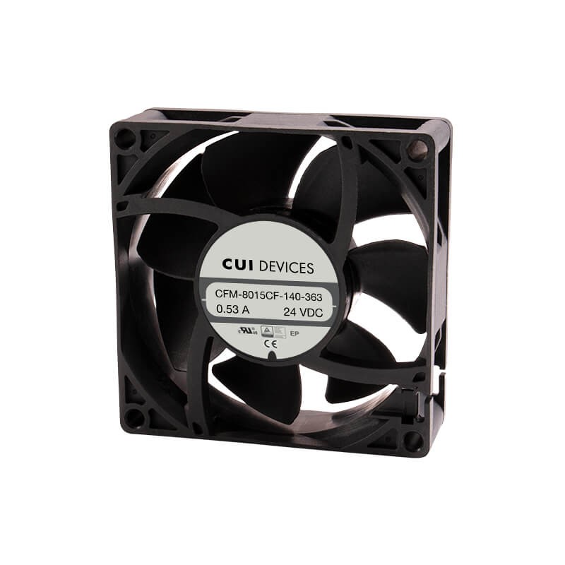 1 pcs : CFM-8015CF-140-363-20 - FAN AXIAL 80X15.4MM 12VDC WIRE