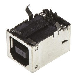 125 pcs - Molex Right Angle, Through Hole, Socket Type B USB Connector