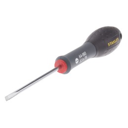 1 pcs - Stanley Slotted Screwdriver, 3.5 mm Tip, 75 mm Blade