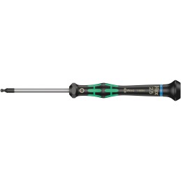 1 pcs - Wera Ball End Hexagon Precision Screwdriver, 2.5 mm Tip, 60 mm Blade, 157 mm Overall