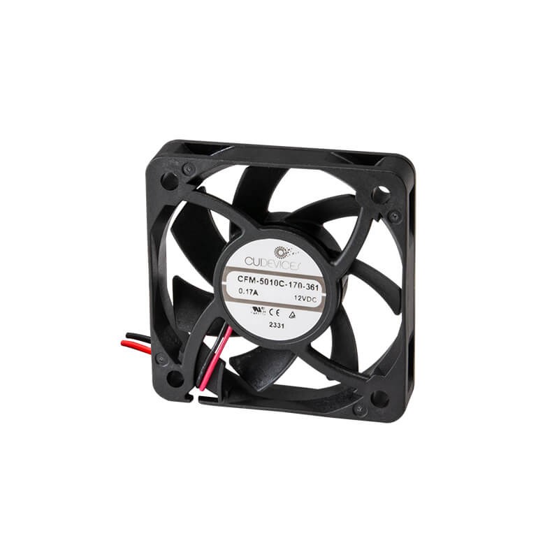1 pcs : CFM-5010C-170-361 - DC AXIAL FAN, 50 MM SQUARE, 10 M