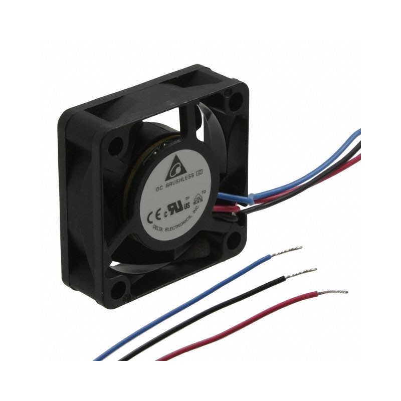 1 pcs : ASB02512VHA-A76N - FAN AXIAL 25X10MM 12VDC WIRE