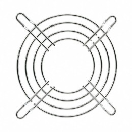 1 pcs : 109-049C - 80MM FAN GUARD SILVER