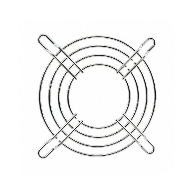 1 pcs : 109-049C - 80MM FAN GUARD SILVER