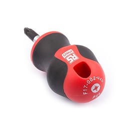 1 pcs - RS PRO Pozidriv Stubby Screwdriver, PZ1 Tip, 25 mm Blade, 85 mm Overall