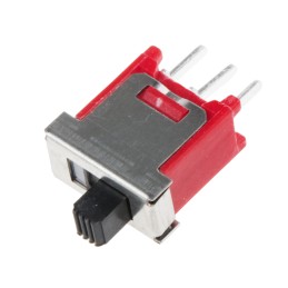 1 pcs - RS PRO PCB Slide Switch SPDT On-Off-On 3 A @ 120 V ac Top