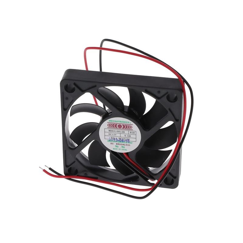 1 pcs : MB6010H12B-RSR - FAN AXIAL 60X10.2MM 12VDC WIRE