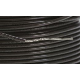 1 Reel of 30 M - Alpha Wire Grey 0.2 mm² Hook Up Wire, 24 AWG, 7/0.20 mm, 30m, PVC Insulation
