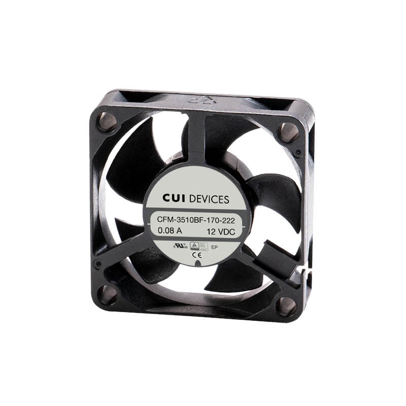 1 pcs : CFM-3510BF-170-222 - FAN AXIAL 35X10.3MM 12VDC WIRE