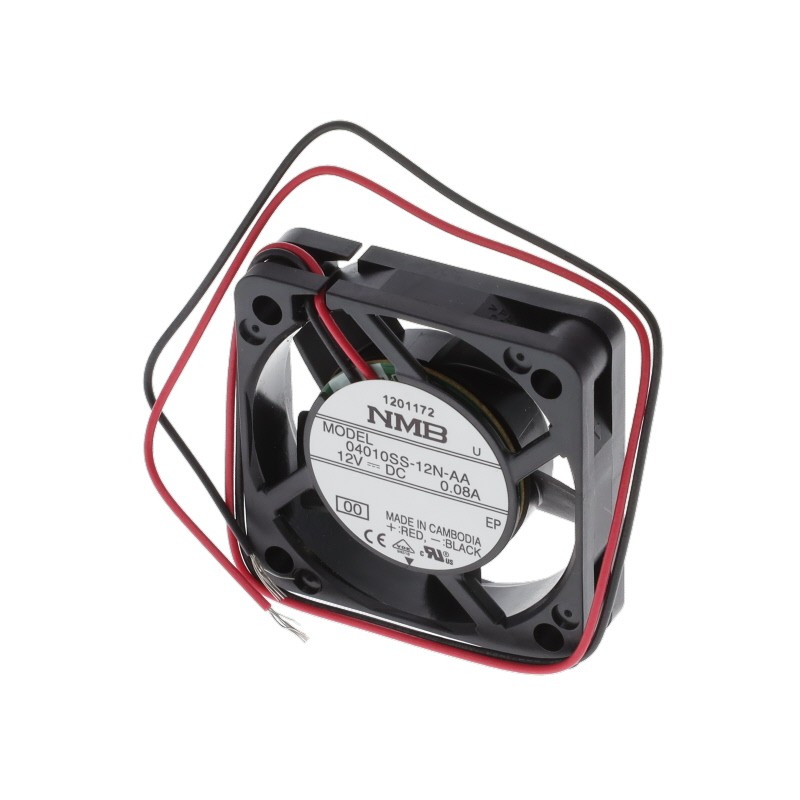 1 pcs : 04010SS-12N-AA-00 - FAN AXIAL 40X10MM 12VDC WIRE