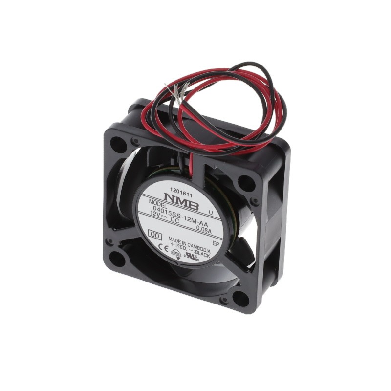 1 pcs : 04015SS-12M-AA-00 - FAN AXIAL 40X15MM 12VDC WIRE