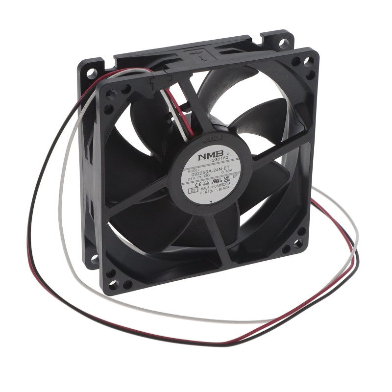 1 pcs : 09225SA-24N-ET-D0 - FAN AXIAL 92X25MM 24VDC WIRE