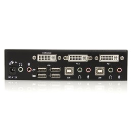 1 pcs - StarTech.com 2 Port USB DVI KVM Switch, 3.5 mm Stereo 1920 x 1200 Maximum Resolution