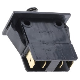 125 pcs - Omron Door Micro Switch, Plunger, SPDT 16 A @ 250 V ac, -25 - +85°C