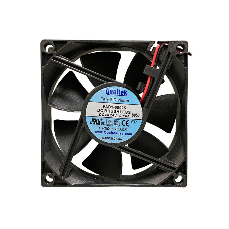 1 pcs : FAD1-08025DBHW12-A - FAN AXIAL 80X25MM 24VDC WIRE