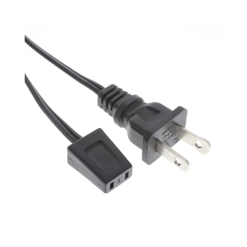 1 pcs : 07100-48P - FAN CORD W/ WALL PLUG 48'