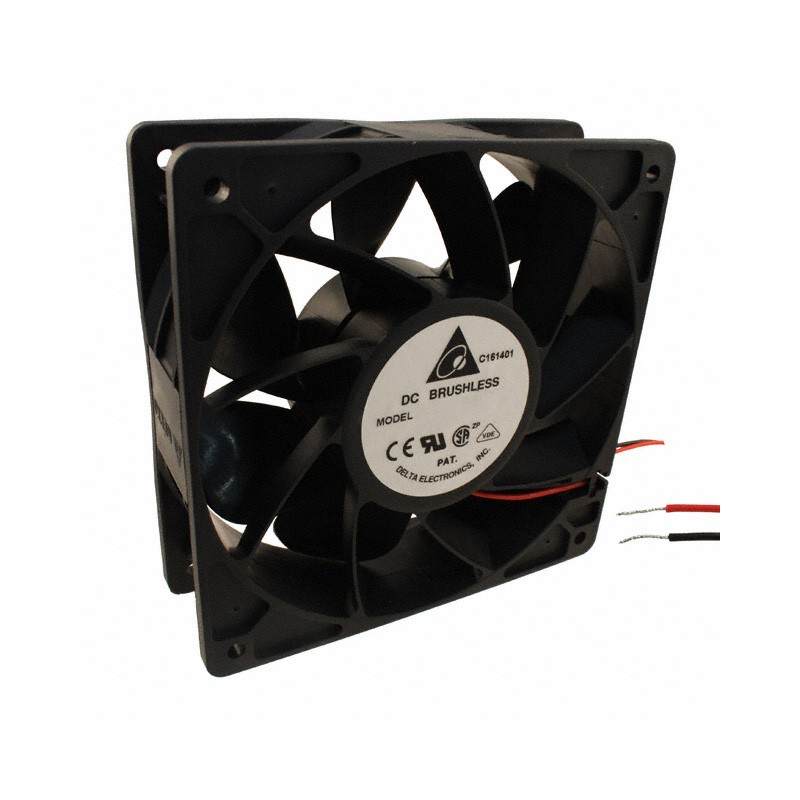 1 pcs : QFR0912VH - FAN AXIAL 92X25.4MM 12VDC WIRE