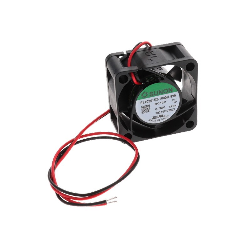 1 pcs : EE40201S2-1000U-999 - FAN AXIAL 40X20MM 12VDC WIRE